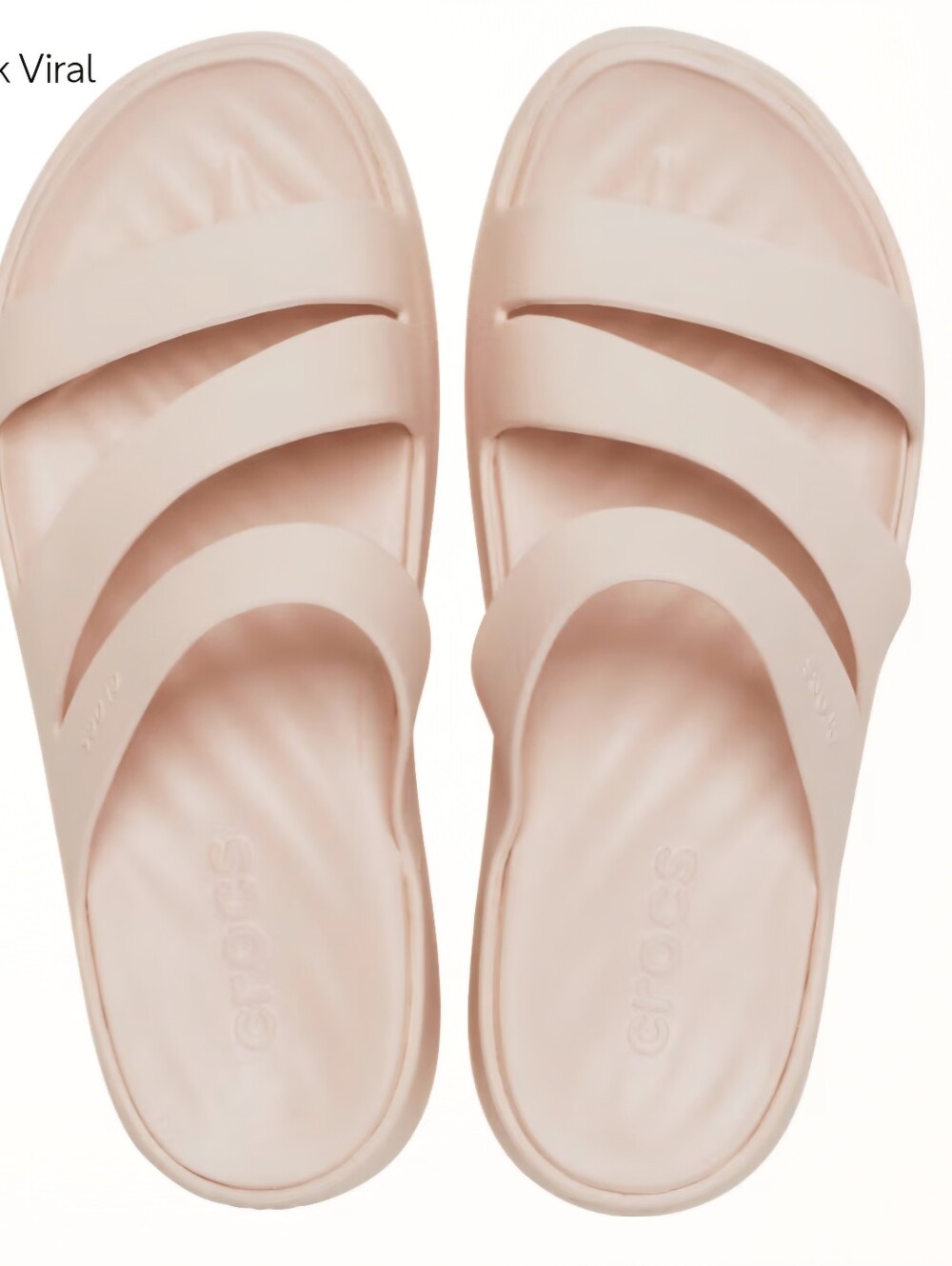 CROCS Getaway Strappy Sandal Women's Size 10 in Quartz - Picture 12 of 13